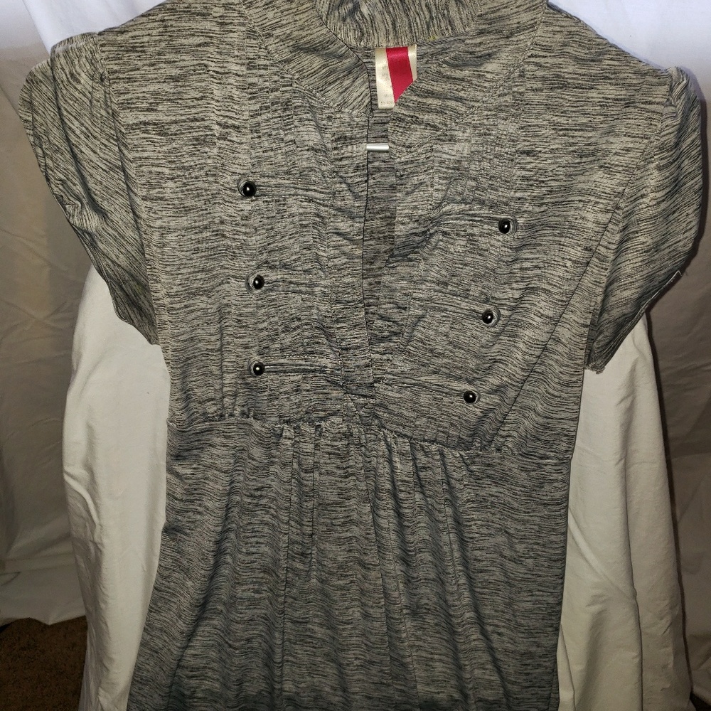 Gray Blouse